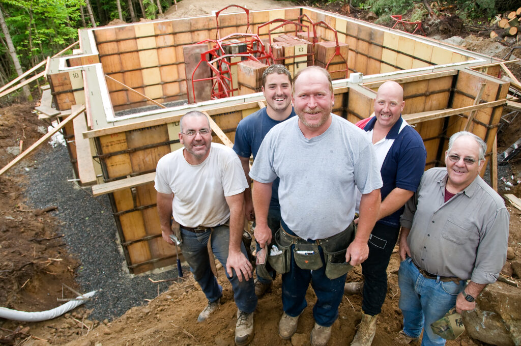 Construction Crew on site